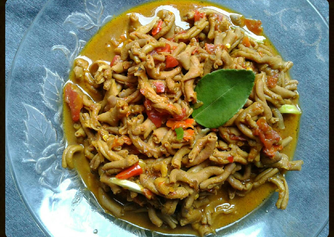 Usus Ayam Balado