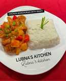 Chicken Manchurian with gravy: