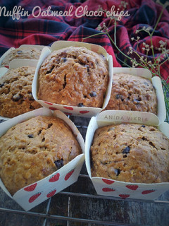 Foto resep Muffin Oatmeal Choco chips
