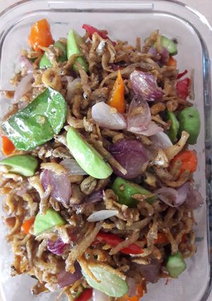 Foto resep Tumis teri bawang merah