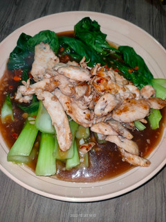 Foto resep Pakcoy saus tiram ayam panggang