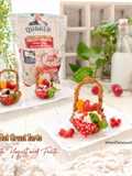 Oat crust Tart with Yogurt and fruit