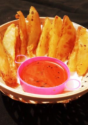পটেটো ওয়েজেস (Potato wedges recipe in Bengali) রেসিপির প্রধান ছবি