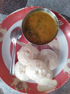 A picture of Instant Idli Sambhar.