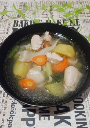 Foto resep Sop Jamur Ayam