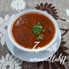 A picture of Hyderabadi Tamater Methi ka Salan.