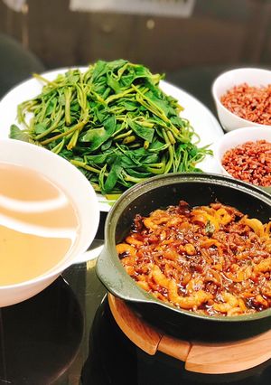Hình của món Mắm kho quẹt.