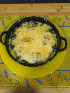 Foto principal de Espinacas a la crema con bacon