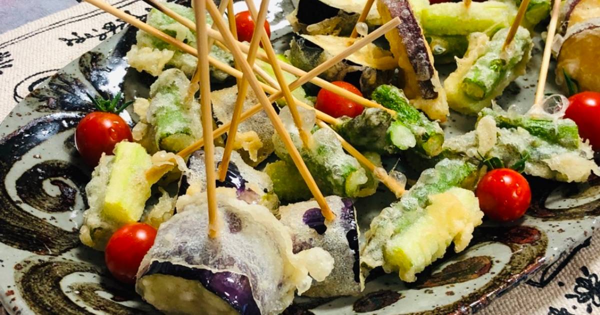 Tempura Sticks Recipe by Aunty Eiko's international cuisine experience