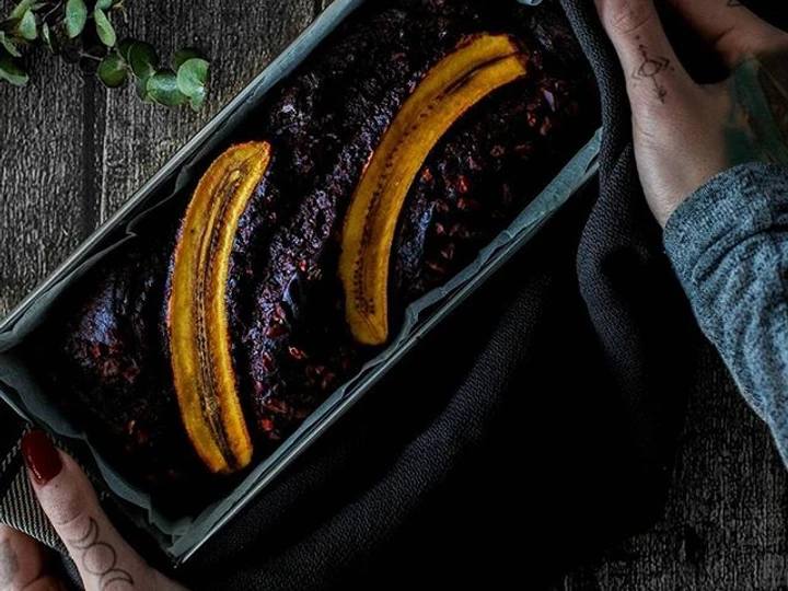 Simple Way Make Recipe Chocolate PB Banana Bread [Vegan] that is Delicious, Addictive}