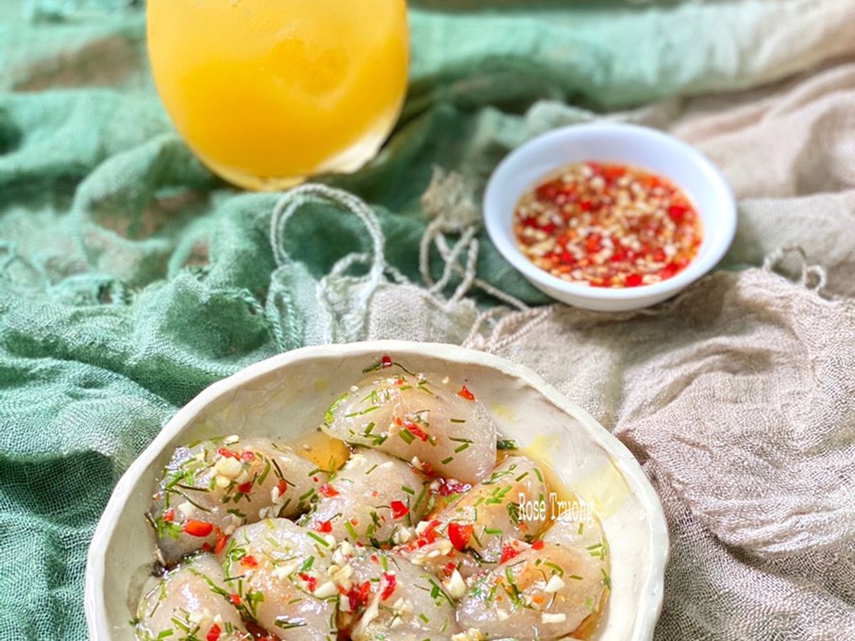 Bánh Bột Lọc Nhân Tôm