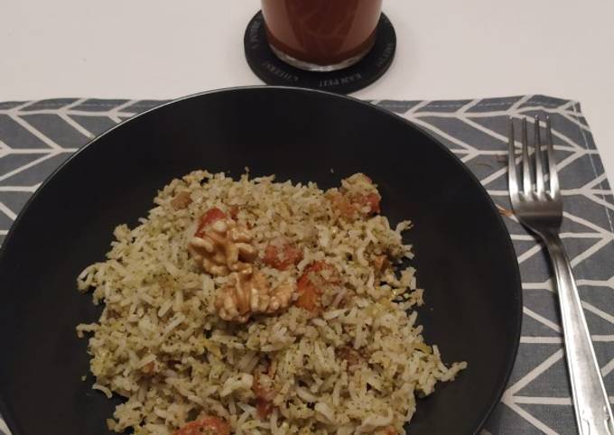 Arroz basmati con brócoli y limón Receta de Tama- Cookpad