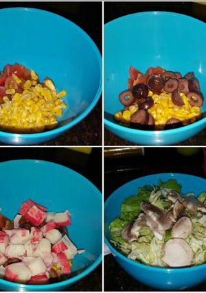Una foto de Ensalada sábado por la noche
