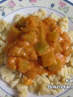 Tökpörkölt (Gluténmentesen is) recept fotója
