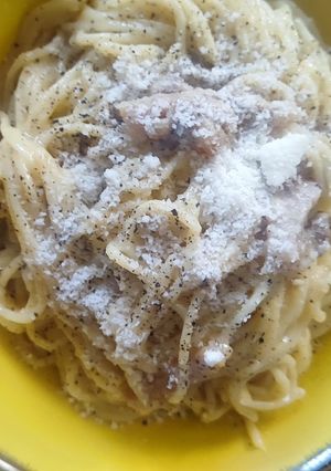 Una foto de Spaghetti Carbonara