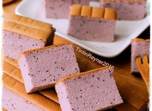 Foto resep Ogura Cake Taro ( Purple sweet yam) New Recipe
