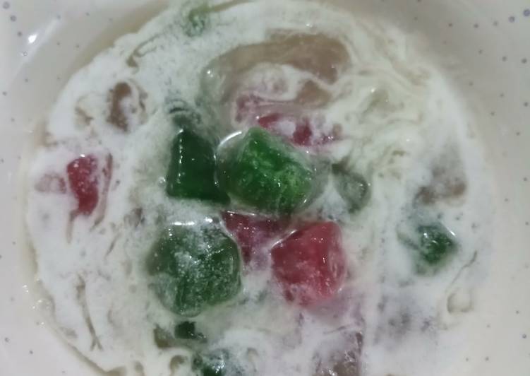 Resep Bubur pacar cina Sederhana Untuk Jualan