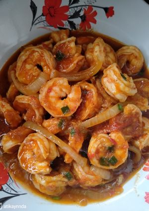 Foto resep Udang saus padang