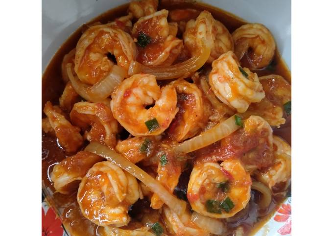 Recipe: Perfect Udang saus padang