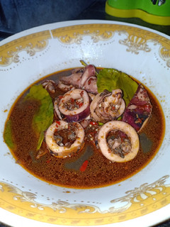 Foto resep Cumi hitam bumbu balado