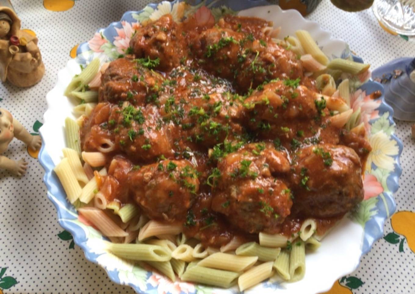 Albóndigas rellenas (receta venezolana)