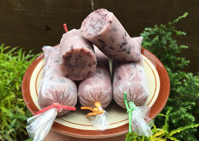 Ini dia! Resep praktis bikin Es lilin mamboo tape ketan dijamin sempurna