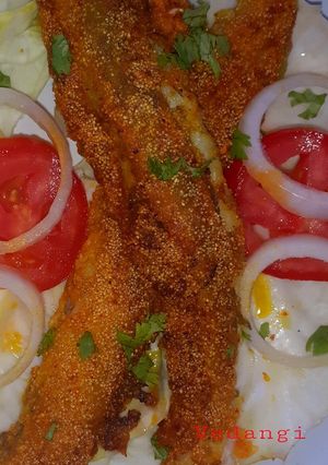 A picture of Bombil Fry Bombay Duck Fry.