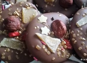 Une photo de Mendiants en chocolat