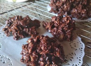 Foto resep Chocholate Peanuts Corn Flakes (no oven)