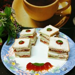 A picture of Vegetable Bombay Sandwich.