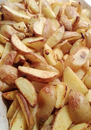 Une photo de Pommes de terre au four