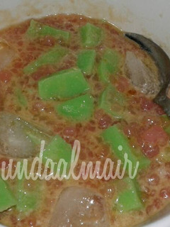 Foto resep Es bubur sumsum hijau pelepas dahaga