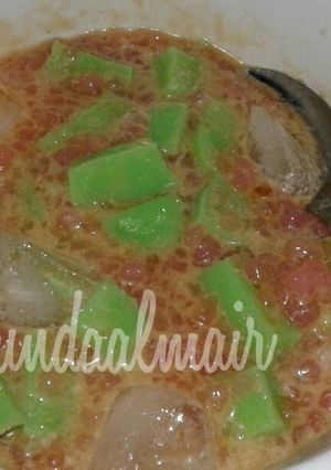 Foto resep Es bubur sumsum hijau pelepas dahaga