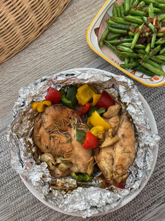 Foto resep Chicken grill with paprika (ayam panggang)