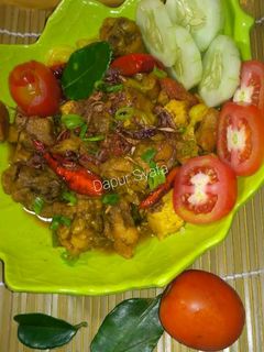Foto resep Tongseng Ayam Tahu