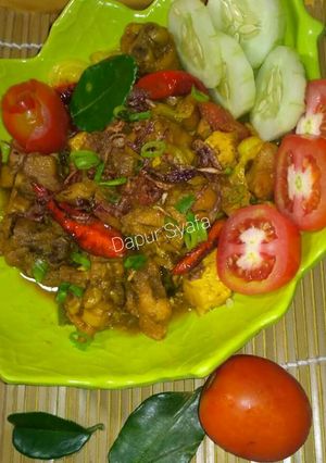 Foto resep Tongseng Ayam Tahu