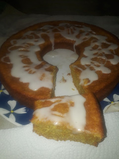 Una foto de Carrot cake
