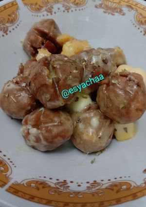 Foto resep 3. Bakso goreng mozarella