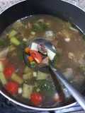 Sop daging bamboe