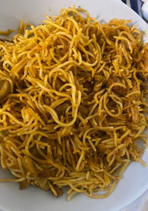 عکسی از دستور ماکارونی نازنین پز