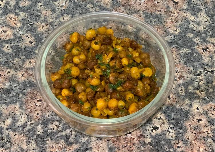Easiest Way to Diet Yummy Brown Chana white peas chat