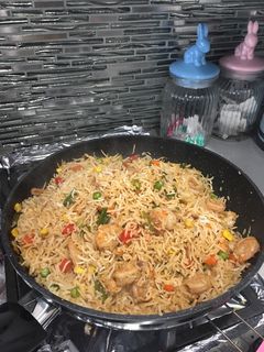 صورة لوصفة رز صيني بالخضار