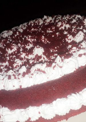 Foto resep Red Velvet Kukus with Butter Cream Super Lembut🍭