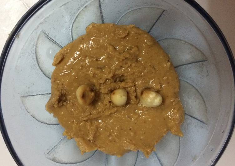 Steps to Prepare Super Quick Homemade Peanut butter full of protein