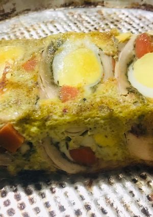 Una foto de Terrina de verduras