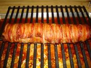 Una foto de bacon asado