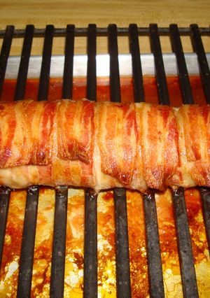 A picture of Bacon-Wrapped Meatloaf (Jon Style).