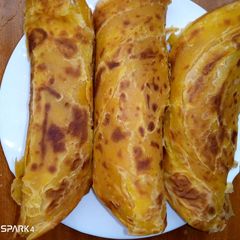A picture of Ajab pumpkin soft chapatis.