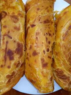 A picture of Ajab pumpkin soft chapatis.