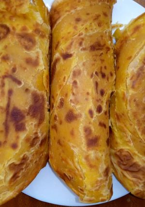 A picture of Ajab pumpkin soft chapatis.